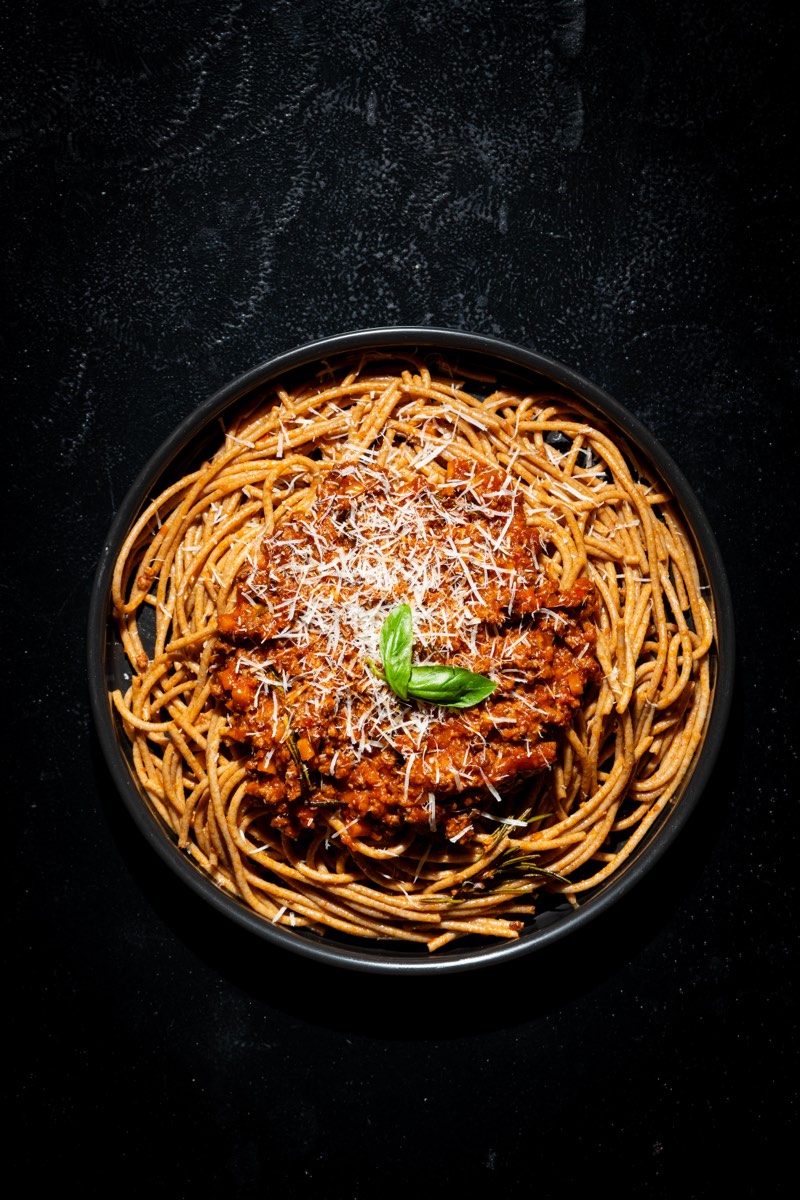 Chicken Afritada with Brown Bread — Non-Veg dinner from Edibles, Kochi
